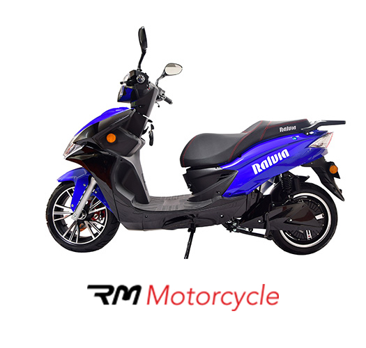 moto eléctrica Ralvia rm motorcycle azul